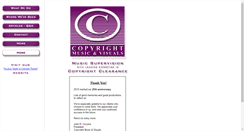 Desktop Screenshot of copyrightmv.com